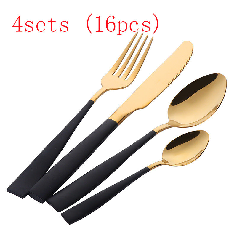 Edelstahl Besteck-Set