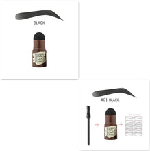 Lade das Bild in den Galerie-Viewer, Augenbrauenpuder Schablonen Stift Set
