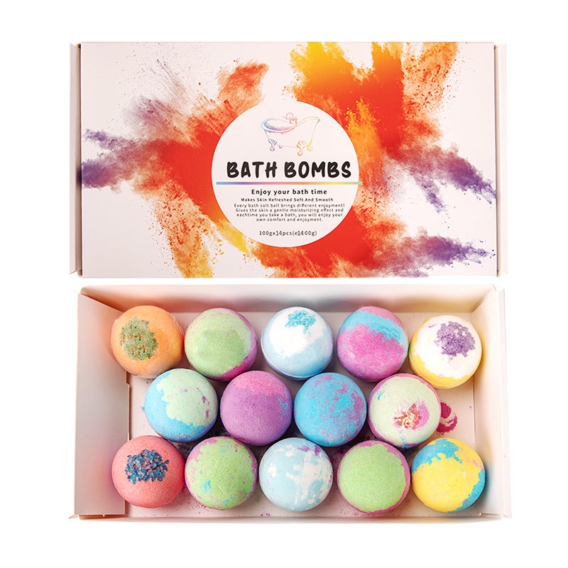 Bunte Badekugeln