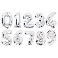 Lade das Bild in den Galerie-Viewer, Aluminiumfolie Zahlen Luftballons
