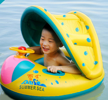 Lade das Bild in den Galerie-Viewer, Aufblasbarer Baby-Schwimmring
