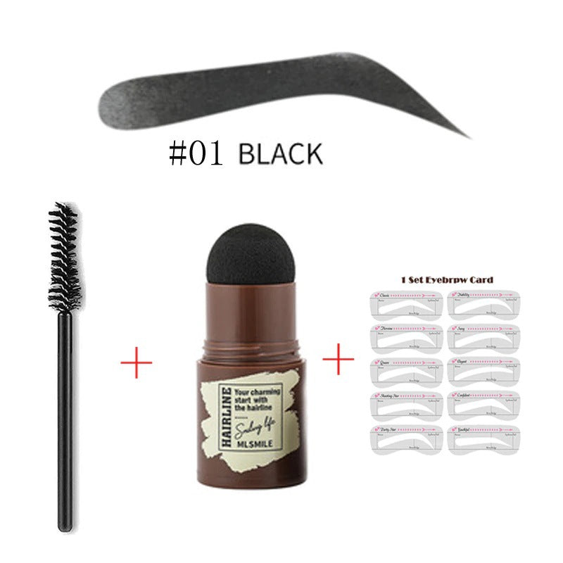 Augenbrauenpuder Schablonen Stift Set