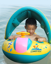 Lade das Bild in den Galerie-Viewer, Aufblasbarer Baby-Schwimmring

