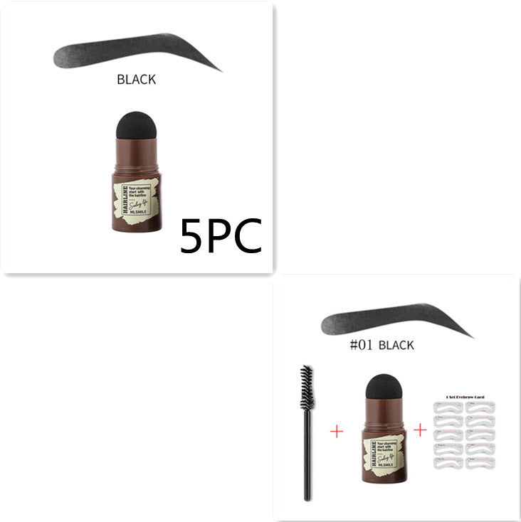 Augenbrauenpuder Schablonen Stift Set