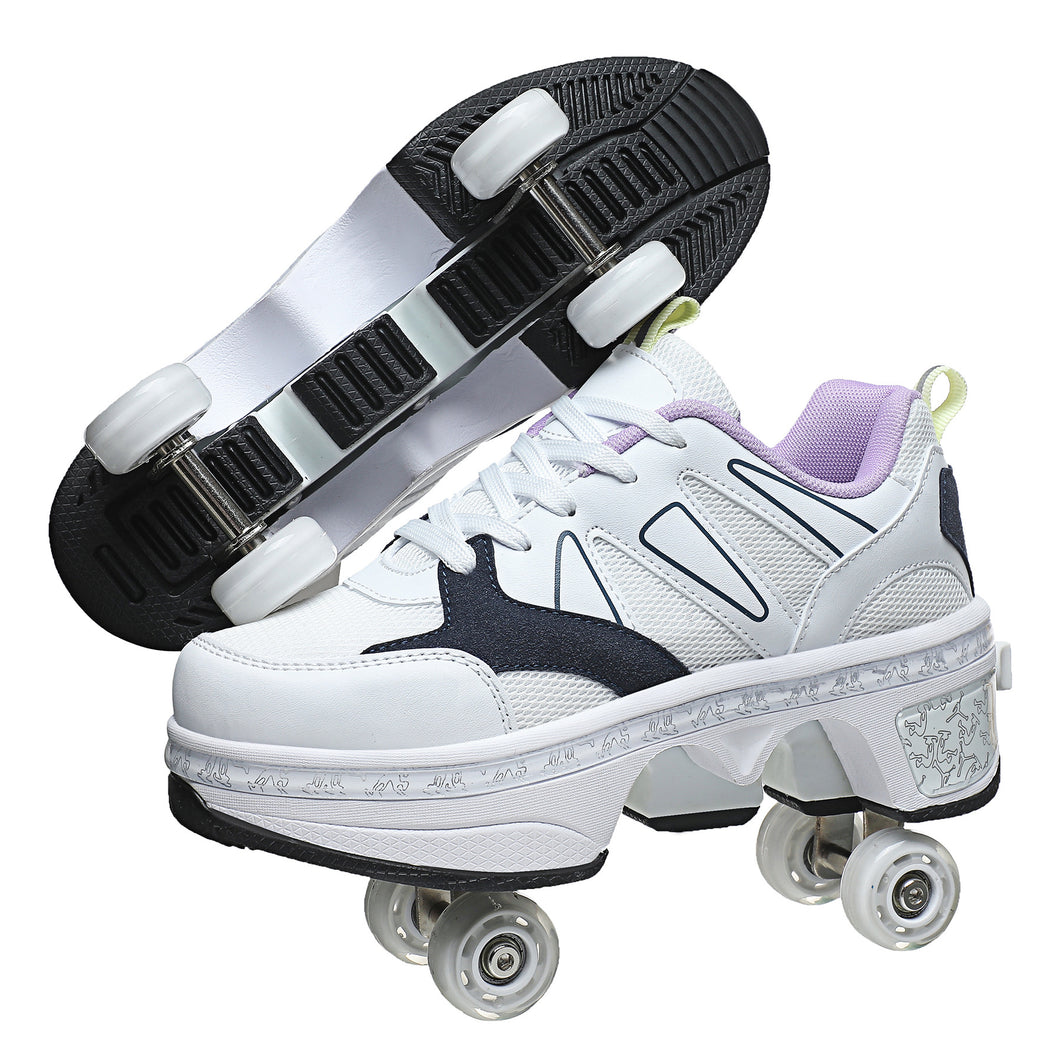 Turnschuhe mit Rollen